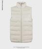 Men's and Women's Graphene Heated Light Duck Down Vest with Stand Collar