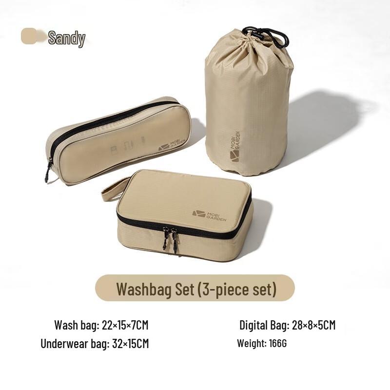 Mobi Garden Набор из 3 дорожных косметичек