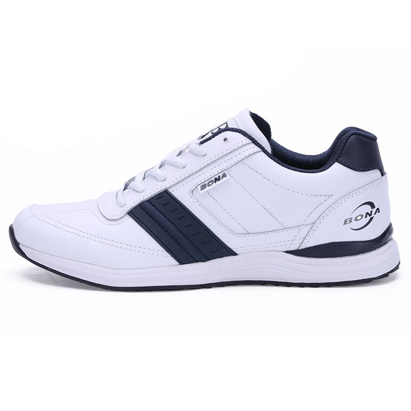 BONA New Popular Style Men Casual Shoes Lace Up Comfortable Shoes Men Soft Lightweight Outsole Hombre