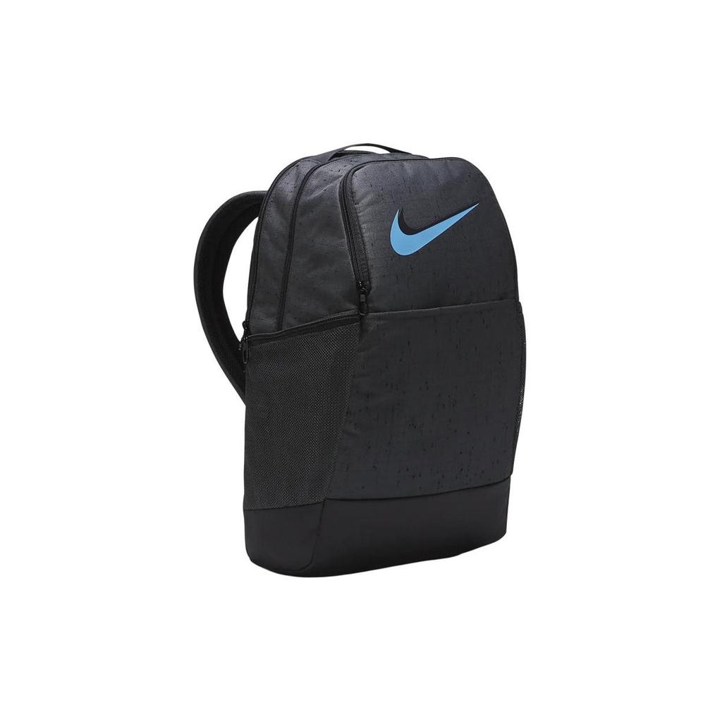 Nike BRSLA M Backpack 9.0 Material Slub Iconic Logo Fabric Men Backpacks Black DA2276-070