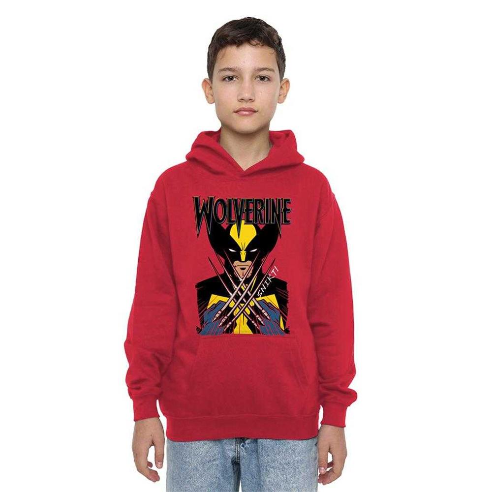 X-Men Childrens/Kids Action Wolverine Hoodie