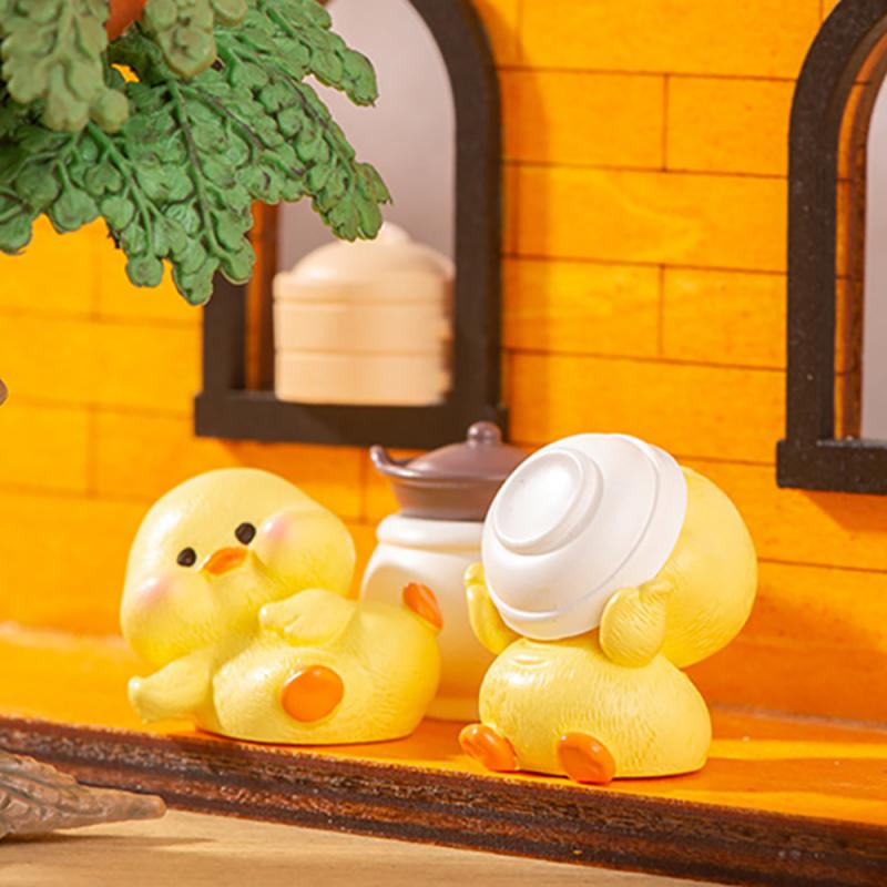 Kuchyňské ozdoby na kachny Snadné přenášení Jedinečné a roztomilé užitečné Výstižné dekorace do auta Malé žluté ozdoby na kachny mají mnoho využití