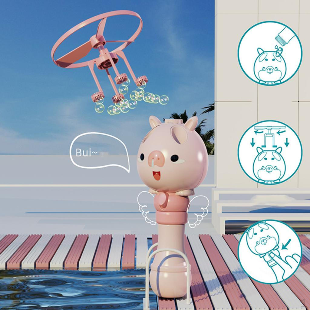 Bubble Blower Gifts pink pig