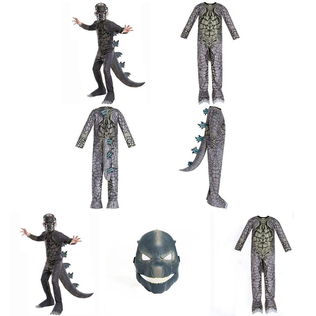 Vs Kingkong Kids Cosplay Costume Jumpsuit With Exquisite Workmanship For Halloween And Parties**