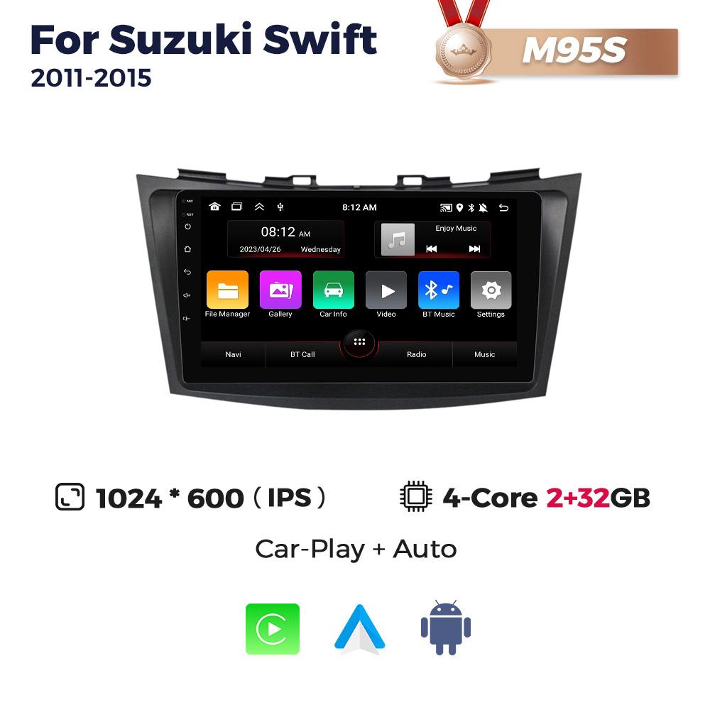 Android All In One Car Radio Stereo For Suzuki Swift 4 2011 2012 2013 2014 2015 Multimedia Video Player GPS DSP 2 Din Head Unit