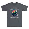 Theres Someone In My Head But Its Not Me Funny Skull Graphic Unisexs Tshirt Tee