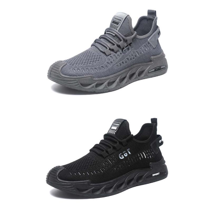 Pantofi Bărbați, Vară, Pantofi Casual Respirabili, Tricotați cu Fir, Confortabili, Versatili, Pantofi Sport