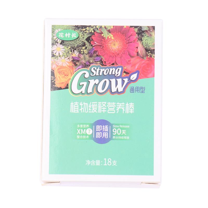 18Pcs Plant Food Fertilizer Sticks Universal Plant Fertilizer Sticks For Houseplants Potted Plants Nutrition Bar Various Crops