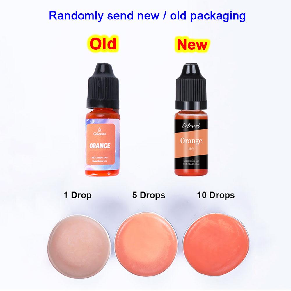 For Fun 10ML Resin Pigments Candle Soap Dye DIY UV Epoxy Resin Mold Liquid Colorant For Jewelry Making Supplies Resin Crafts