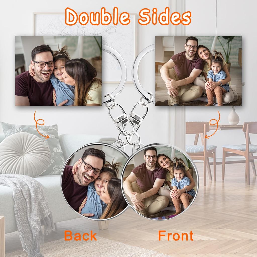 Breloc pandantiv transfrontalier din oțel inoxidabil Cadou de vacanță Cadou mic Lanț cheie din metal gravat