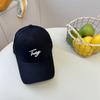 Spring And Summer Hats Alphabet Baseball Caps Men'S And Women'S Casual Versatile And Thin Peaked Caps Sunscreen