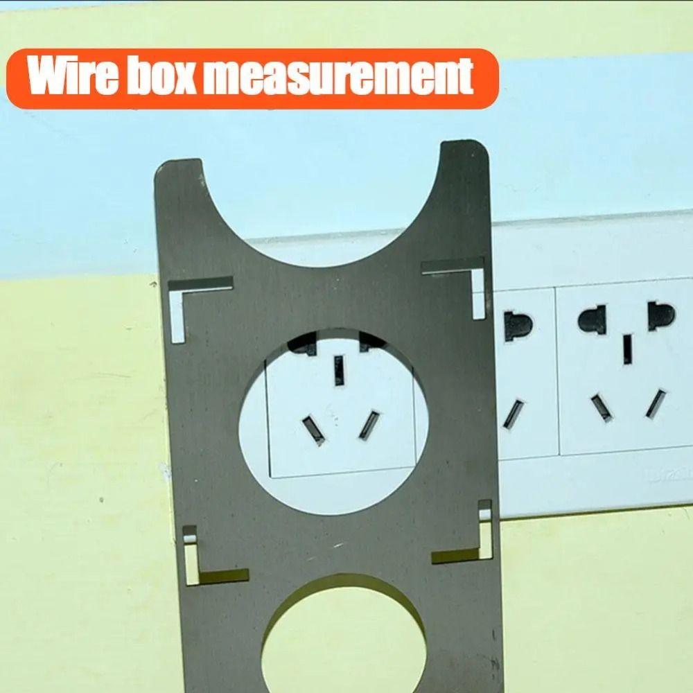 Tile Drill Adjustable Tile Locator Corrosion Resistant Marble Opener Marking Position Ruler Wall