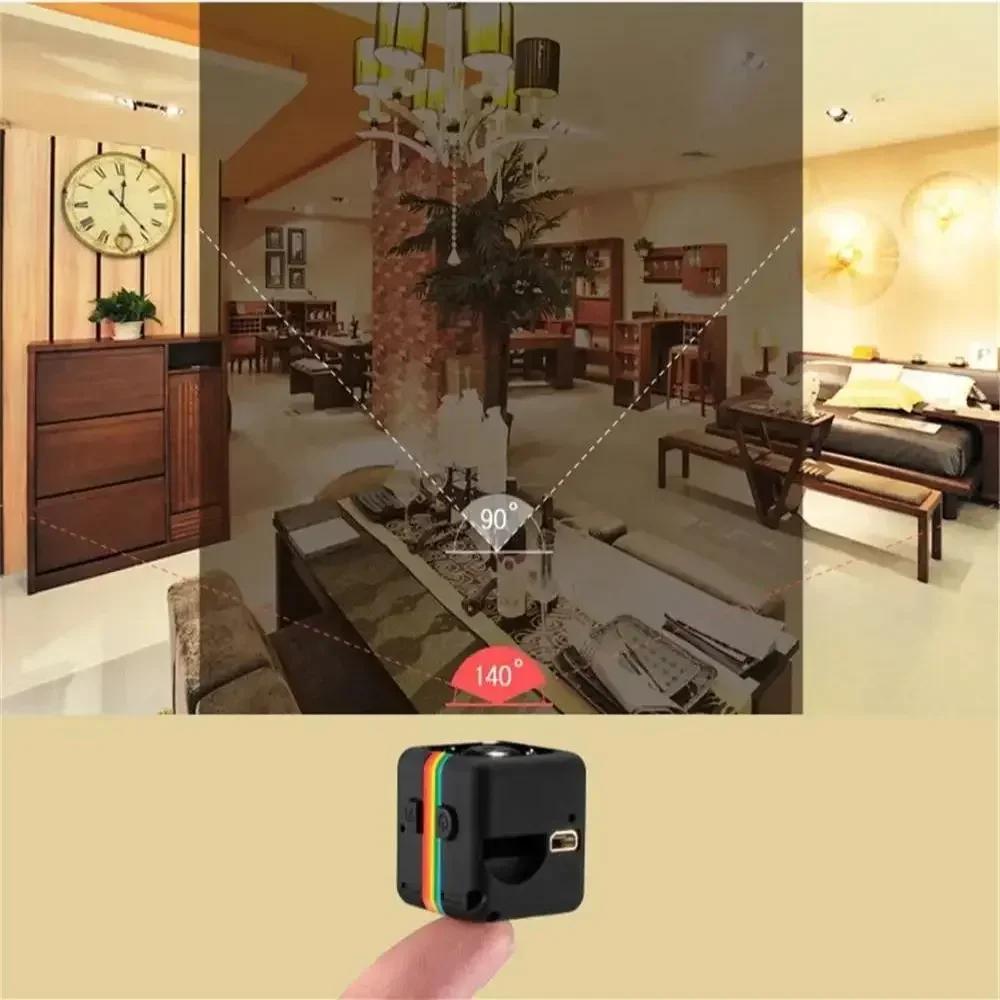 

Mini Camera HD 1080P Portable Small Nanny Cam Video Voice Recorder Indoor Covert Security Camera for Home and Office Black