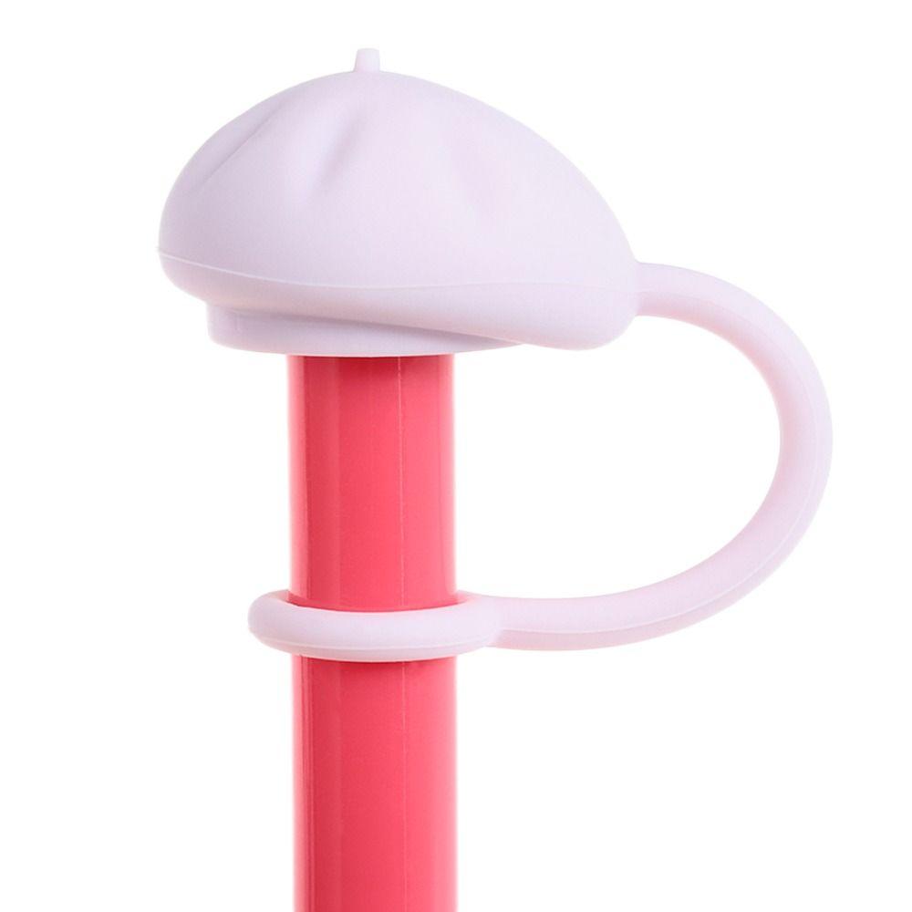 Dustproof Splashproof Straw Cover Reusable Silicone Straw Covers Cap  Cup Accessories