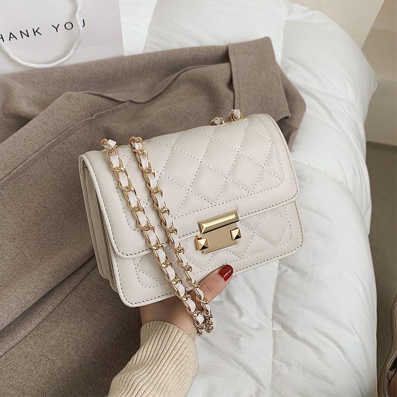 Clara Xinwai Bag Women's New Messenger Bag Chain Small Square Bag High Sense