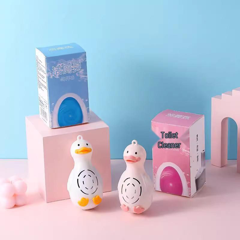 Kaczuszka Płyn do Czyszczenia Toalety i Łazienki - Odkamieniacz, Deodoryzator, Usuwacz Zapachów, Formuła Niebieskich Bąbelków