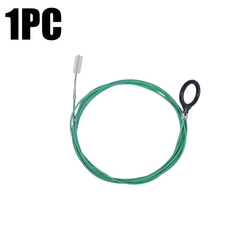 

Щетка для чистки сливных отверстий автомобиля 3M Гибкая скребковая насадка для чистки люка автомобиля Многоразовый инструмент для чистки сливов холодильника зелёный