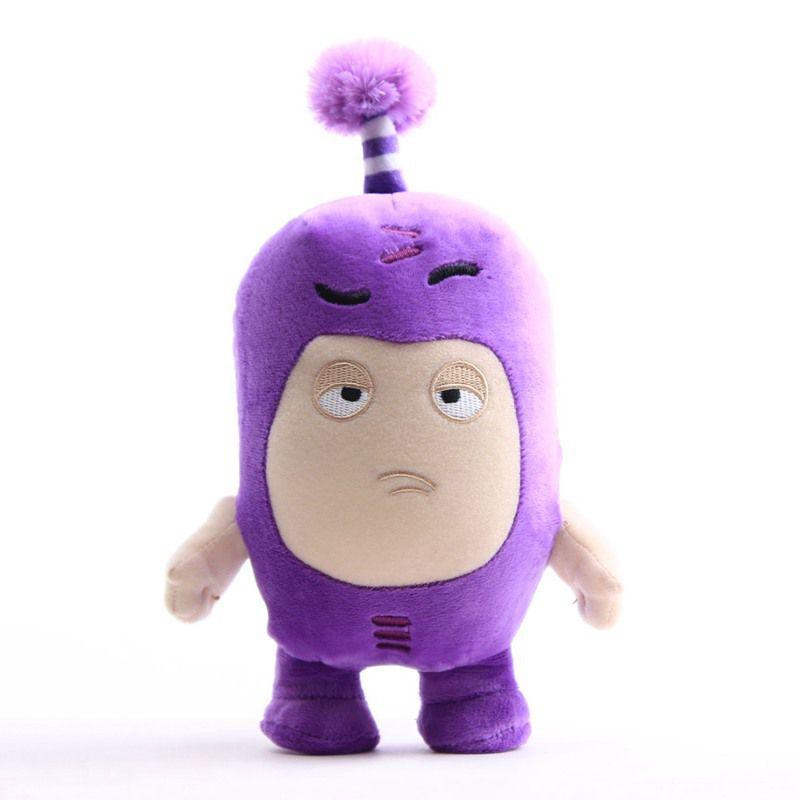 Adorable Oddbods 23cm Plush Soft Cuddly Toy Newt Bubbles Pogo Zee Jeff Fuse Slick Doll