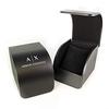 Armani Exchange Pair Watches with Storage Box, Set of 2, Chronograph, Dark Blue and Black Rubber, AX1335 and AX1326