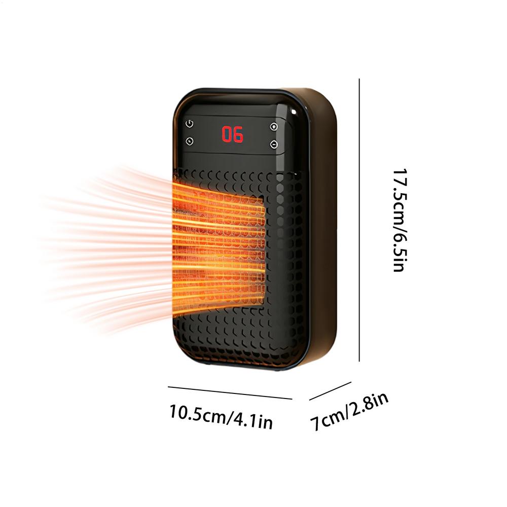 Space Heater Wall Mount Waterproof Shower Heater Electric Heating Machine For Bathroom Shower Room Bedroom Office Garage Home RV