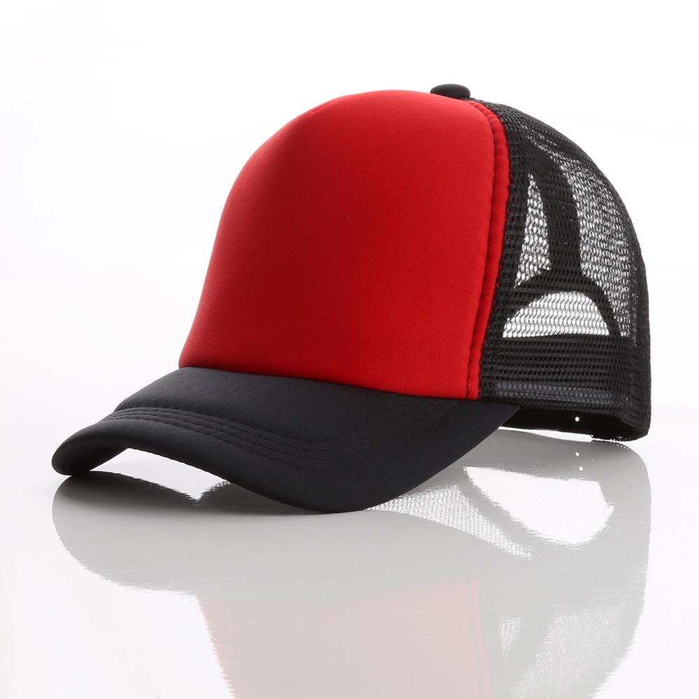 Adjustable Trucks Youth Mesh Hats Baseball Trucker Cap Dad Hat Summer Baseball Cap Net Hat Cap Truck Driver Cap Breathable