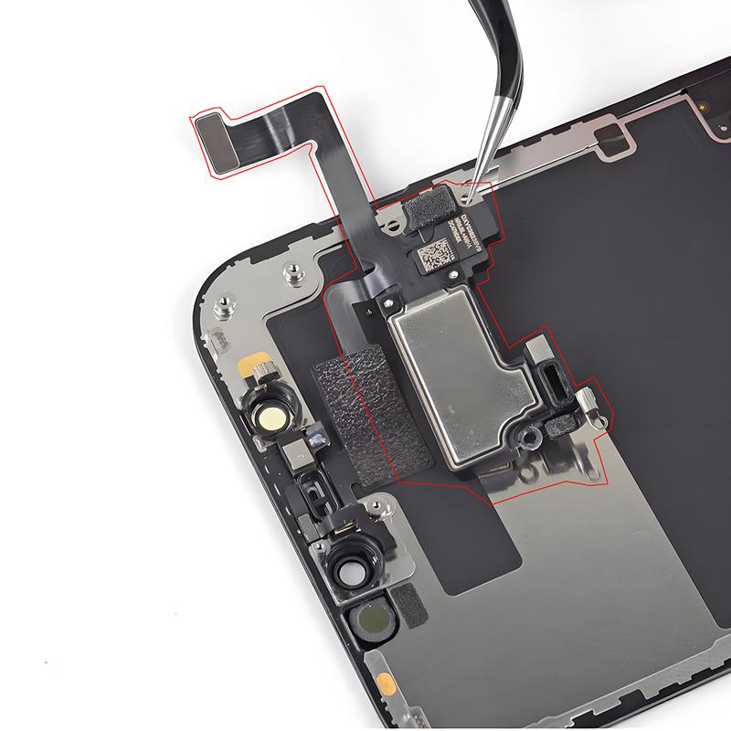 Ear Speaker Flex Cable Replacement For iPhone X XR XS 11 12 Mini Pro Max Ear Piece Upper Loudspeaker Light Sensor Microphone