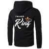 2024 His Queen & Her King Couple Hooded Sweatshirts