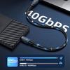 USB C Extension Cable Support 8K@60Hz Video 240W Charging 40Gbps Data Transfer Braided USB 4 Cable for Type C Devices