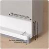 1pc 1mX3cm Door Stoppers, Door Sweeps, and Sealing Strips for Both Exterior and Interior Doors, Upgraded Brush Sealing Strips