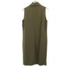 Gucci Made In Italy No Sleeve One Piece Khaki Women Used