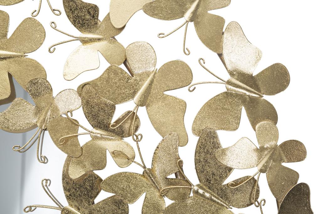 Wandspiegel Glam Schmetterling Wind Ø Cm 81,5X3,5 (Spiegel Cm Ø55)