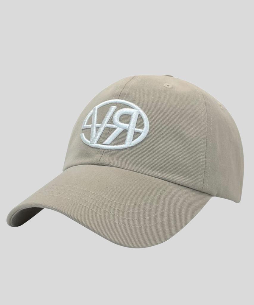 REVE Embossed Embroidery Big Logo Ball Cap / 4 Colors
