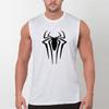 Summer Round Neck 3D Spider Pattern Printed Top Fashionable Casual Sleeveless Vest Men's T-shirts