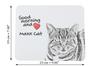 Manx - tappetino per mouse con stampa, tappetino personalizzato per gatti, gadget unico per un impiegato dall'azienda Art-Dog