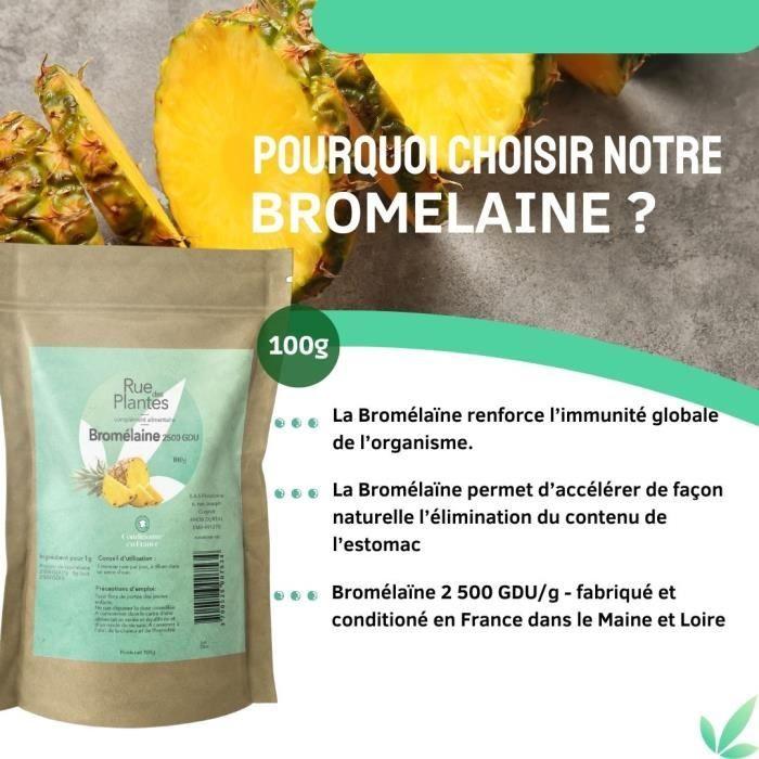 Bromélaïne poudre 100g