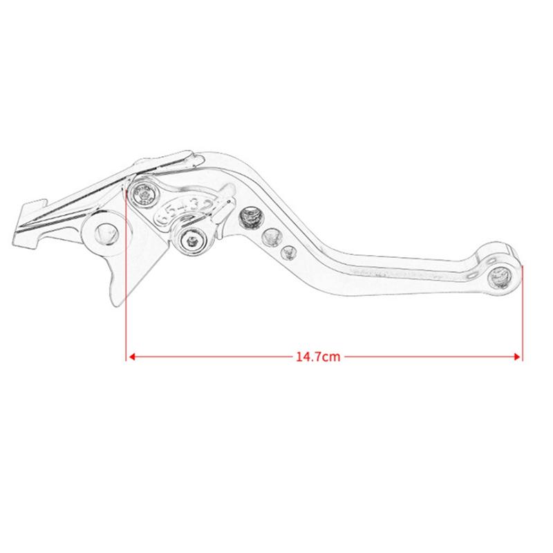 Motorcycle Brake Lever Gear Shifting Lever CNC Aluminum Shift Lever For YZF R1 R3 R6 R25 R125-A87Q