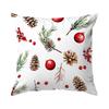 Cartoon Christmas Pillowcase Printed Polyester 40/45/50cm Throw Pillowcover Decorative Sofa Cushion Pillowslip Home Decor