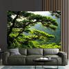 Green Pine Tree Forest Mountain View Nature Landscape Wall Tapestry Art Decor Home Interior Design Living Room Bedroom