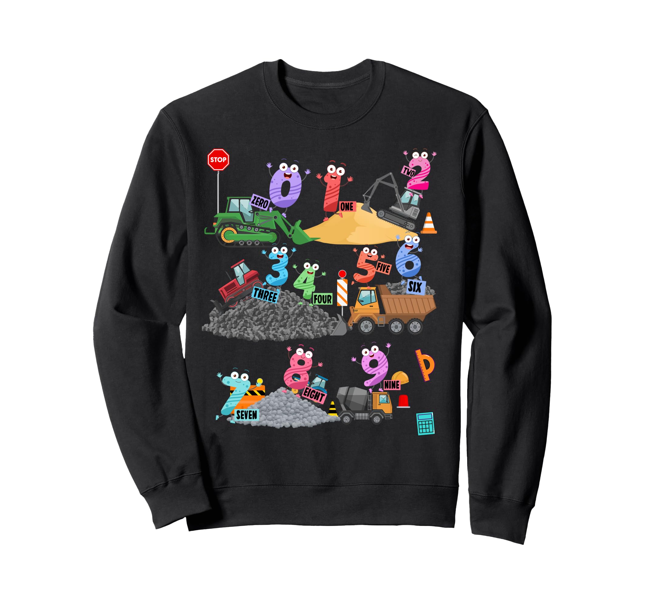 Math Day Costume Ideas: Kids  Math Number Sweatshirts