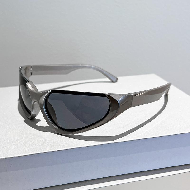 Semi Frame y2k Sunglasses Women For Men Fashion Vintage Luxury Brand Designer Sun Glasses Trending Punk Sport Ride Shades