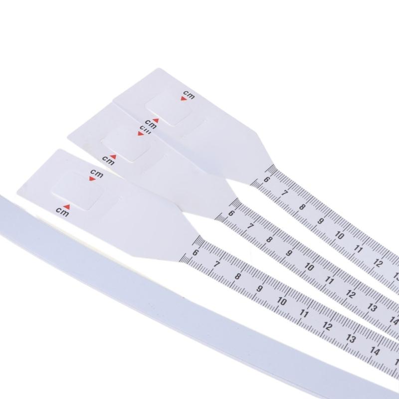 White Infant for Head Circumference Tape 56cm Measure Ruler for Pediatrics Baby Plastic Reusable Non Stretchable Pack of