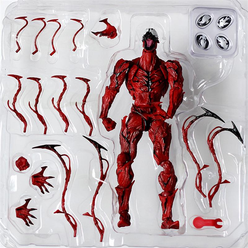 Figuras Revoltech Yamaguchi Pantera Negra Figura de Acción Modelo Venom Rey de Wakanda Pantera Negra T Challa Juguetes