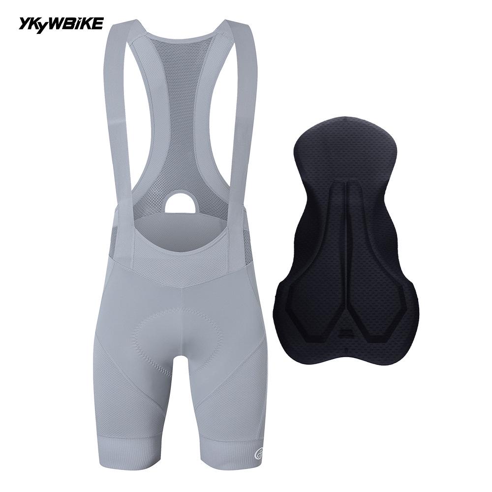 Men s Summer Breathable Quick-Dry Cycling Bib Shorts with Padded Protection M