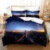Astronaut In Space Cat Comfortable Duvet Quilt Cover Pillowcase Bedding Set Children Bedroom Decoration Home Textile