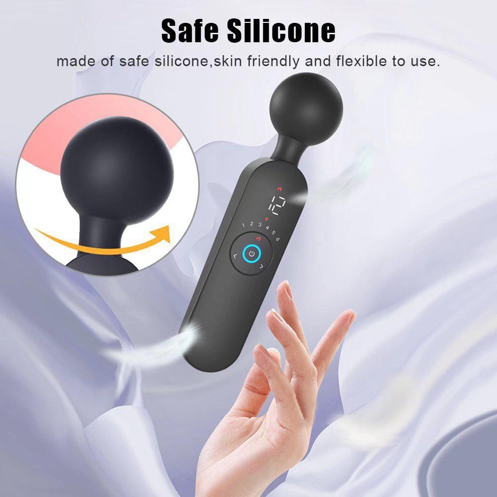 AV Magic Wand Dildo Vibrator Female for Nipple Clitoris Stimulator Powerful USB Rechargable Adults Goods Sex Toys for Women