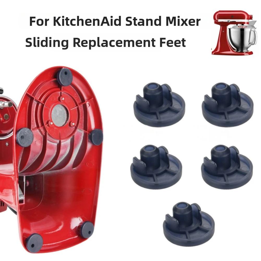 For Mixer Foot Pads For TPU 5pcs Gray 3.3x3.3x1.5 CM Replacement Non Slip For Stability Feet for Stand Mixer Use