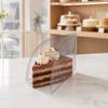 100PCS Transparent Triangle Shape Mousse Surrounding Edge Cake Wrapping Tray  Mousse Desserts