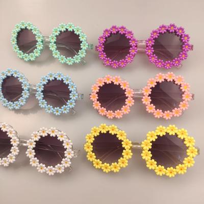 Girls' Cute Flower Sunglasses for Toddlers (1-6 Years) – Trendy Sun Protection for Outings & Beach