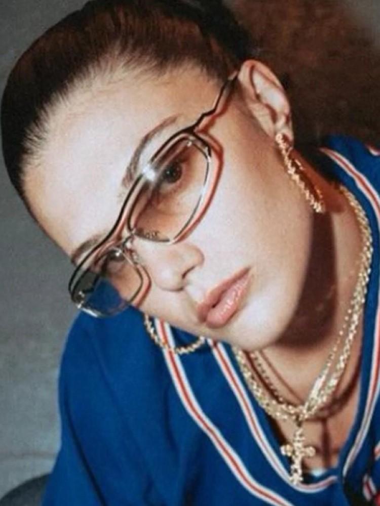 Metal Rivet Y2K Sunglasses Women Men Brand Designer Fashion Retro Punk Gradient Goggle Sun Glasses Mirror Shades for Female