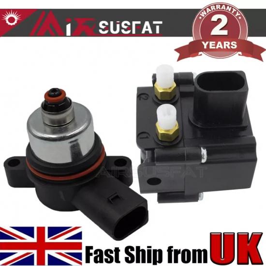 Blok ventilů vzduchového odpružení a solenoidový ventil kompresoru pro Bmw řady 5 a 7 F02 F15 F07 F11 37206864215 37206784137 37206789450